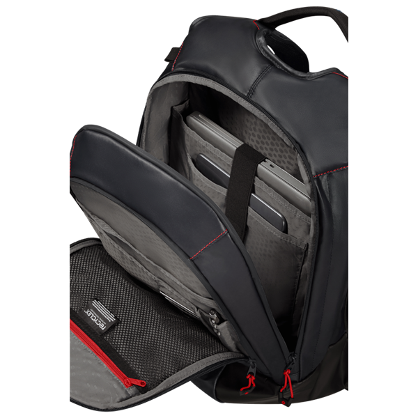 SAMSONITE Notebook hátizsák 140872-1041, LAPTOP BACKPACK L 17.3" (BLACK) -ECODIVER (140872-1041)
