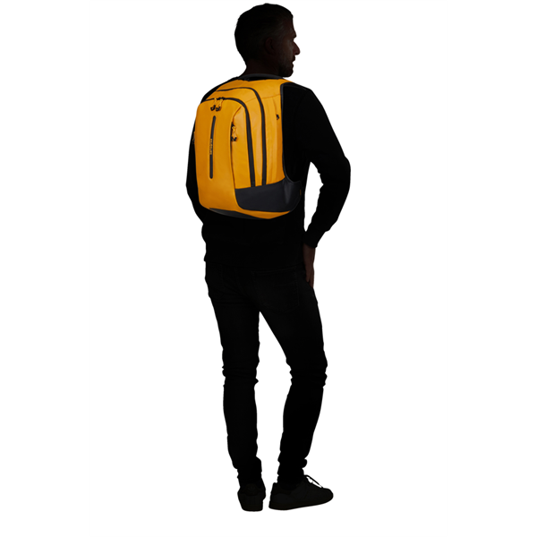 SAMSONITE Notebook hátizsák 140872-1924, LAPTOP BACKPACK L 17.3" (YELLOW) -ECODIVER (140872-1924)