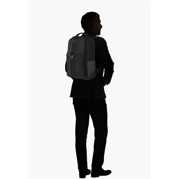 SAMSONITE Notebook hátizsák 142143-1041, BP 15.6" (Black) -BIZ2GO (142143-1041)
