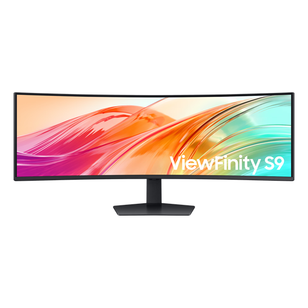 SAMSUNG 49" ViewFinity S9 S95UF DQHD Ívelt monitor, 5120x1440, 32:9, 350cd/2, 5ms, (LS49F950UAUXEN)