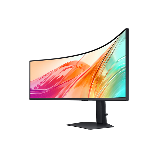 SAMSUNG 49" ViewFinity S9 S95UF DQHD Ívelt monitor, 5120x1440, 32:9, 350cd/2, 5ms, (LS49F950UAUXEN)