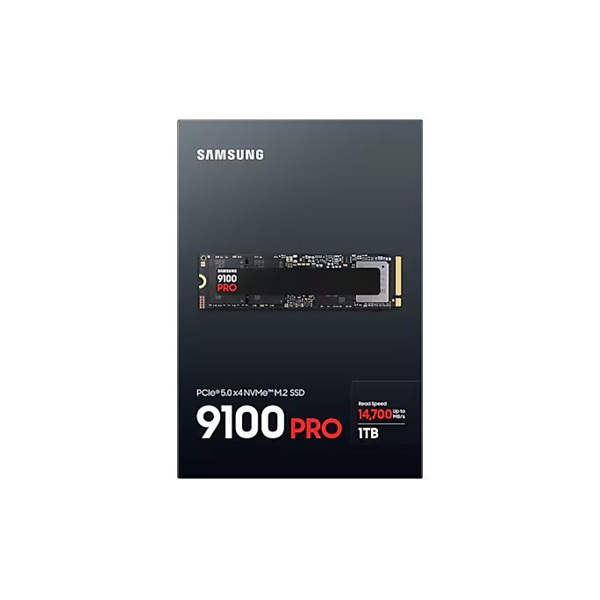 SAMSUNG 9100 PRO PCIe 5.0 NVMe M.2 SSD, 1TB (MZ-VAP1T0BW)