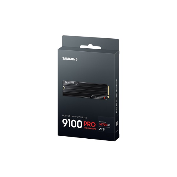 SAMSUNG 9100 PRO with Heatsink PCIe 5.0 NVMe™ M.2 SSD 2TB (MZ-VAP2T0CW)