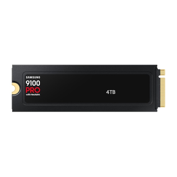 SAMSUNG 9100 PRO with Heatsink PCIe 5.0 NVMe™ M.2 SSD 4TB (MZ-VAP4T0CW)