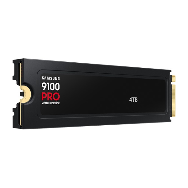 SAMSUNG 9100 PRO with Heatsink PCIe 5.0 NVMe™ M.2 SSD 4TB (MZ-VAP4T0CW)
