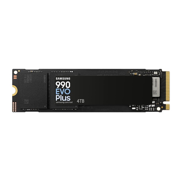 SAMSUNG 990 EVO Plus PCIe 4.0 x4 / 5.0 x2 NVMe M.2 SSD 4TB (MZ-V9S4T0BW)