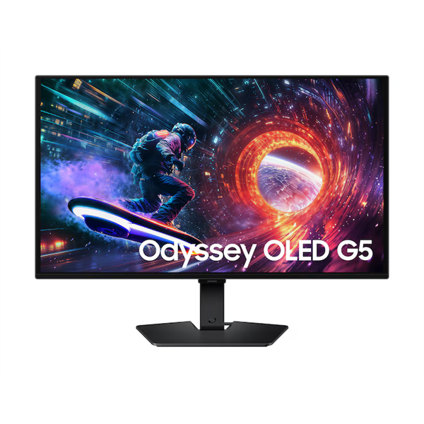 SAMSUNG Gaming 180 Hz Odyssey OLED monitor 27", 2560x1440, 16:9, 200cd/m2, 0.03ms, HDMI/DisplayPort (LS27FG500SUXEN)