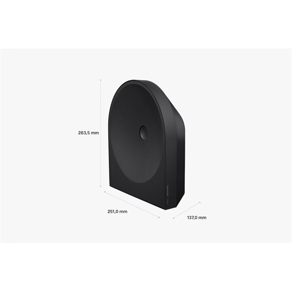 SAMSUNG HW-LS50H WiFi-Bluetooth vezeték nélküli hangszóró, Fekete (HW-LS50H/EN)
