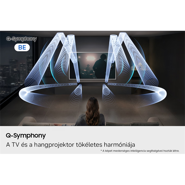 SAMSUNG HW-QS90H/EN All-in-one 7.1.2 csatornás hangprojektor, Fekete (HW-QS90H/EN)