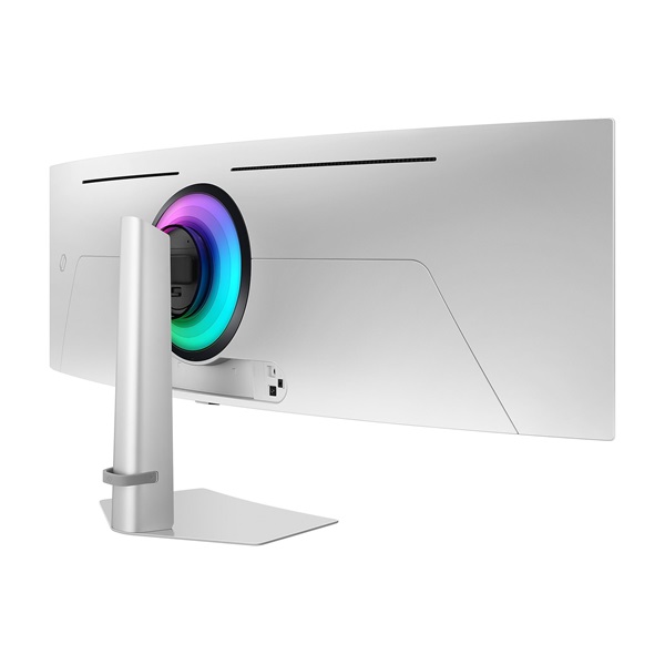 SAMSUNG Ívelt Gaming 240Hz OLED monitor 49" G93SD, 5120x1440, 32:9, 250cd/m2, 0.03ms, HDMI/MicroHDMI/DP (LS49DG934SUXEN)