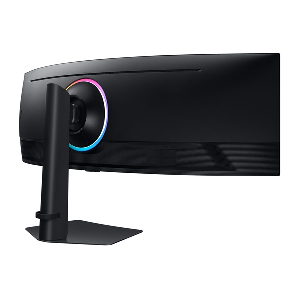 SAMSUNG Ívelt Gaming 240Hz VA monitor 49" G9 G95C, 5120x1440 DQHD 2K, 32:9, 450cd/m2, 1ms, HDMI,DP/USB (LS49CG950EUXEN)
