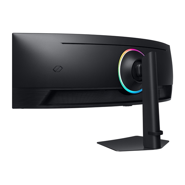 SAMSUNG Ívelt Gaming 240Hz VA monitor 49" G9 G95C, 5120x1440 DQHD 2K, 32:9, 450cd/m2, 1ms, HDMI,DP/USB (LS49CG950EUXEN)