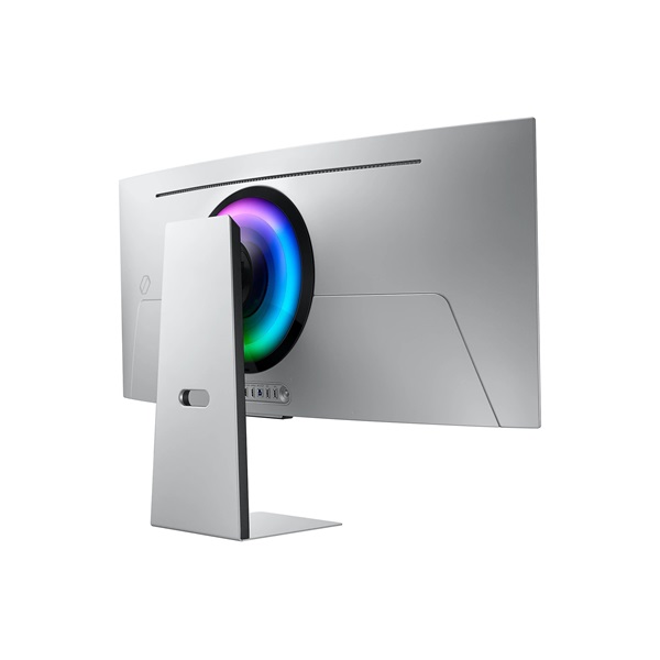 SAMSUNG Ívelt Gaming OLED monitor 34" G85SD, 3440x1440, 21:9, 250cd/m2, 0.03ms, DP/HDMI/WiFi/BT, hangszóró, távirányító (LS34DG850SUXDU)