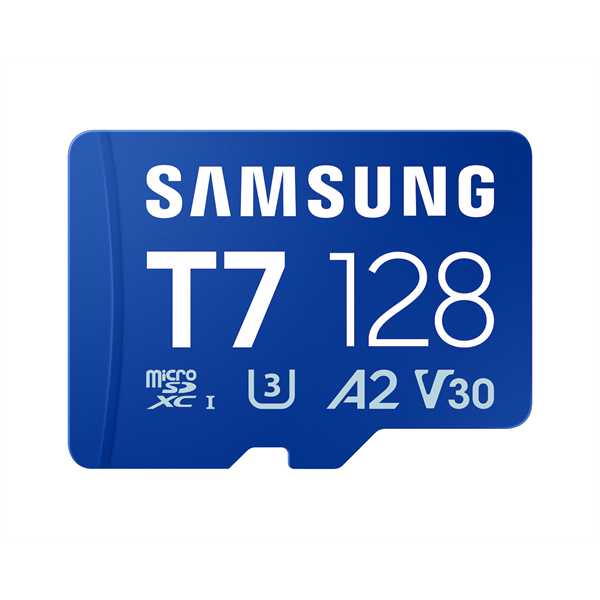 SAMSUNG MB-MB128T/WW T7 Memóriakártya, MicroSD, 128GB (MB-MB128T/WW)