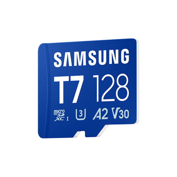 SAMSUNG MB-MB128T/WW T7 Memóriakártya, MicroSD, 128GB (MB-MB128T/WW)