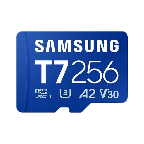 SAMSUNG MB-MB256T/WW T7 Memóriakártya, MicroSD, 256GB (MB-MB256T/WW)