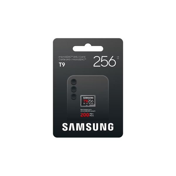 SAMSUNG MB-MH256T/WW T9 Memóriakártya, MicroSD, 256GB (MB-MH256T/WW)