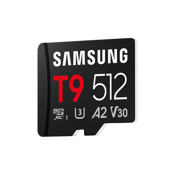 SAMSUNG MB-MH512T/WW T9 Memóriakártya, MicroSD, 512GB (MB-MH512T/WW)