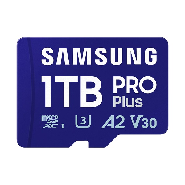 SAMSUNG Memóriakártya, PRO Plus + Reader microSDXC 1TB, CLASS 10, UHS-I, U3, V30, A2, R180/W130 (MB-MD1T0SB/WW)