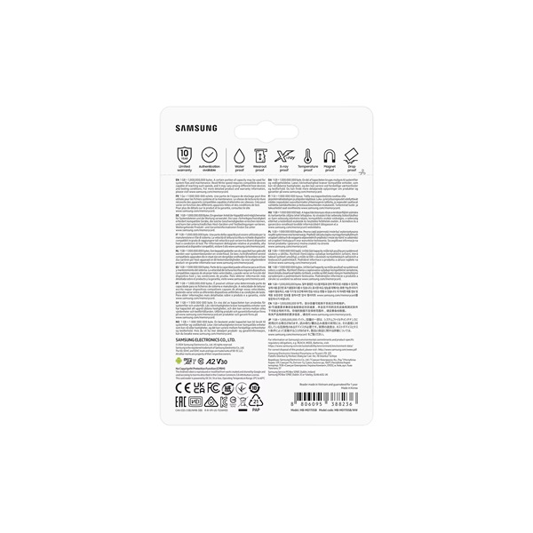 SAMSUNG Memóriakártya, PRO Plus + Reader microSDXC 1TB, CLASS 10, UHS-I, U3, V30, A2, R180/W130 (MB-MD1T0SB/WW)