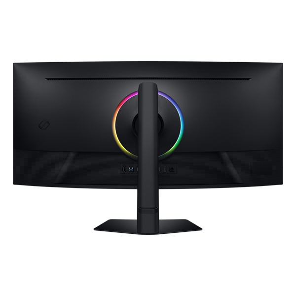 SAMSUNG Odyssey G7 G75F Ívelt Gaming VA monitor 40", 5120x2160, 21:9, 350cd/m2, 1ms,  DisplayPort/2xHDMI/2xUSB-A/USB-B (LS40FG750EUXEN)