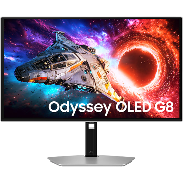 SAMSUNG Odyssey OLED G8 G80SH 4K 240Hz Gaming Monitor 27", 3840x2160, 16:9, 250cd/m2, 0,03ms, 1xDP/2xHDMI/2xUSB-A (LS27HG800SUXEN)