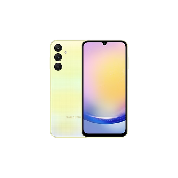 SAMSUNG Okostelefon Galaxy A25 (5G), 256GB, Sárga (SM-A256BZYHEUE)