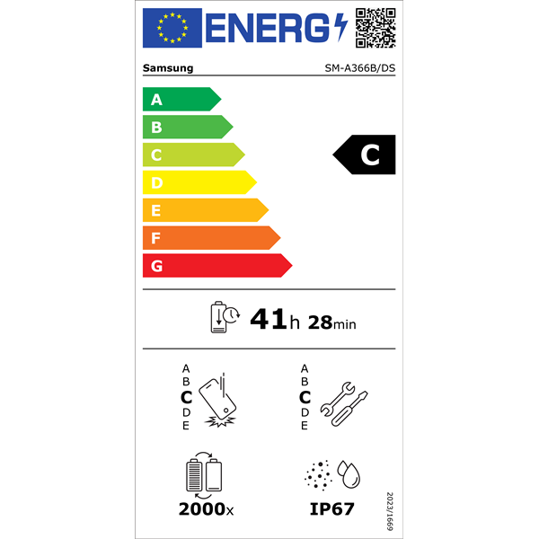 SAMSUNG Okostelefon Galaxy A36 5G, Király levendula,128 GB (SM-A366BLVBEUE)