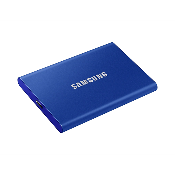 SAMSUNG Hordozható SSD T7 USB 3.2 2TB (Kék) (MU-PC2T0H/WW)