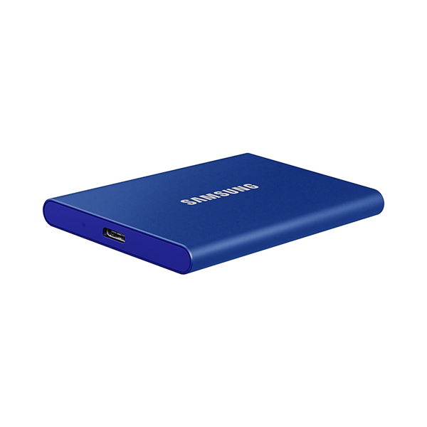 SAMSUNG Hordozható SSD T7 USB 3.2 2TB (Kék) (MU-PC2T0H/WW)