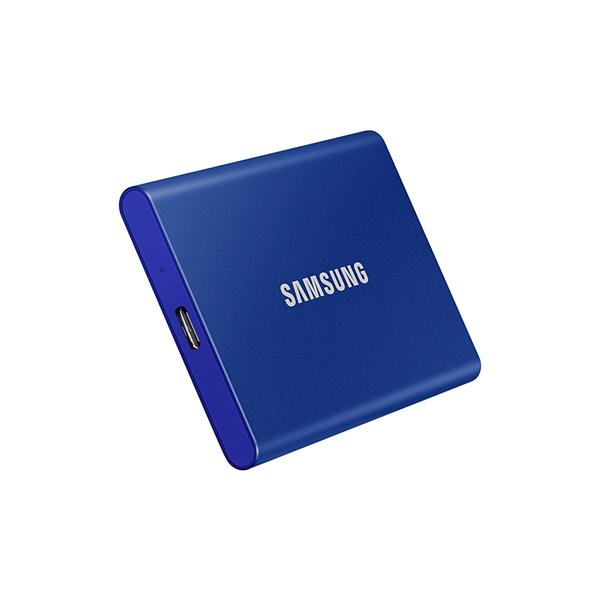 SAMSUNG Hordozható SSD T7 USB 3.2 2TB (Kék) (MU-PC2T0H/WW)