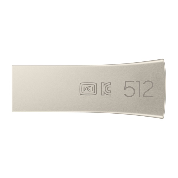SAMSUNG Pendrive BAR Plus USB 3.1 Flash Drive 512GB (Champaign Silver) (MUF-512BE3/APC)