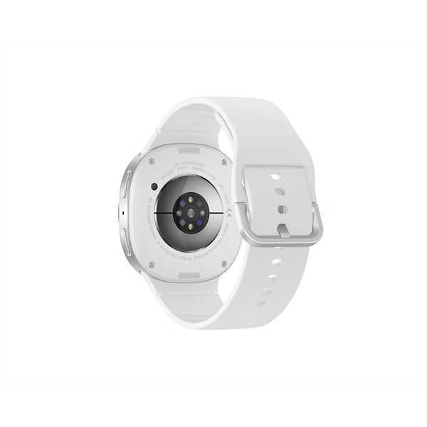 SAMSUNG SM-L330 Galaxy Watch8 Okosóra (44mm, BT), Ezüst (SM-L330NZSAEUE)