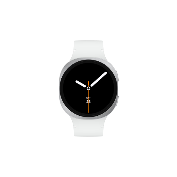 SAMSUNG SM-L335 Galaxy Watch8 Okosóra (44mm, LTE), Ezüst (SM-L335FZSAEUE)