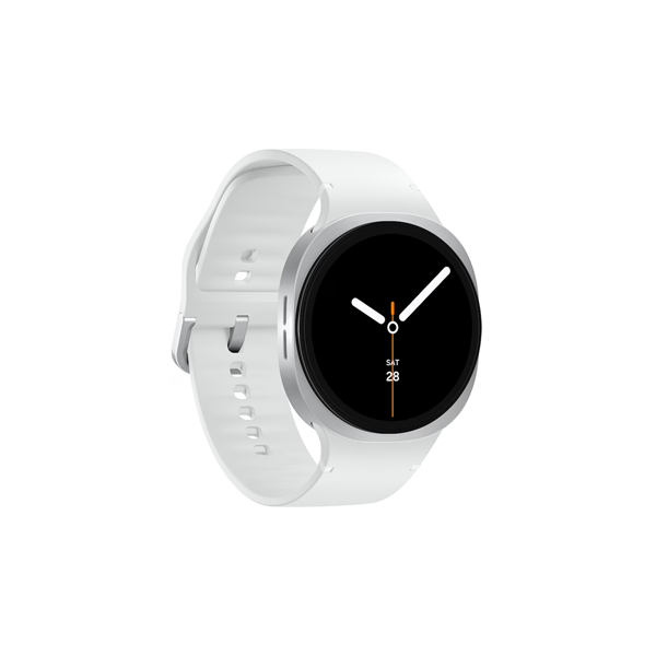 SAMSUNG SM-L335 Galaxy Watch8 Okosóra (44mm, LTE), Ezüst (SM-L335FZSAEUE)