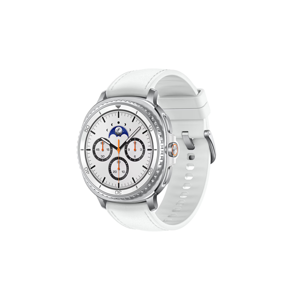 SAMSUNG SM-L500 Galaxy Watch8 Classic (46mm, BT), Fehér (SM-L500NZWAEUE)
