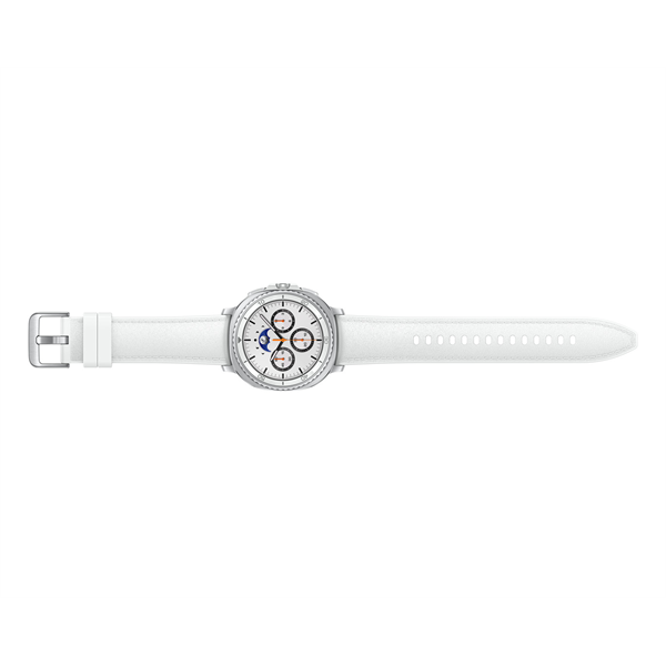 SAMSUNG SM-L500 Galaxy Watch8 Classic (46mm, BT), Fehér (SM-L500NZWAEUE)