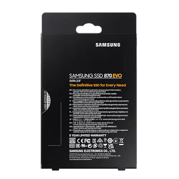 SAMSUNG SSD 870 EVO SATA III 2.5 inch 250GB (MZ-77E250B/EU)