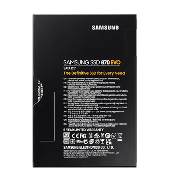 SAMSUNG SSD 870 EVO SATA III 2.5 inch 250GB (MZ-77E250B/EU)