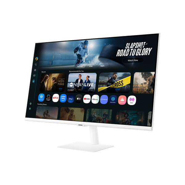 SAMSUNG M7 VA 4K Smart monitor 32", 3840x2160, 16:9, 300cd/m2, 4ms, HDMI/USB-C, hangszóró, Fehér (LS32FM703UUXDU)