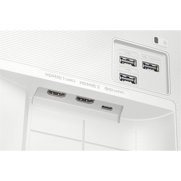 SAMSUNG M7 VA 4K Smart monitor 32", 3840x2160, 16:9, 300cd/m2, 4ms, HDMI/USB-C, hangszóró, Fehér (LS32FM703UUXDU)