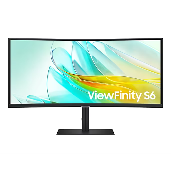 SAMSUNG Ívelt VA monitor 34" S65UC, 3440x1440, 21:9, 350cd/m2, 5ms, HDMI/DisplayPort/3xUSB/USB-C/LAN, hangszóró (LS34C652UAUXEN)