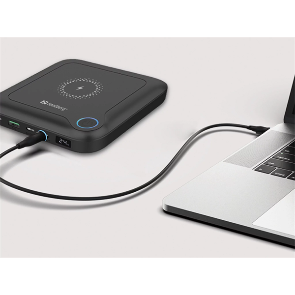 SANDBERG All-in1 Laptop Powerbank 25000 mAh, USB-C/USB-A (421-46)