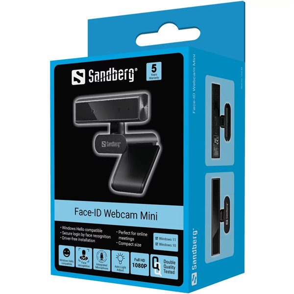 SANDBERG Face-ID Webkamera Mini (134-43)