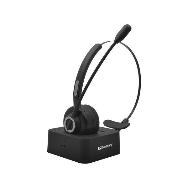 SANDBERG Fejhallgató mikrofonnal, Bluetooth Office Headset Pro (126-06)