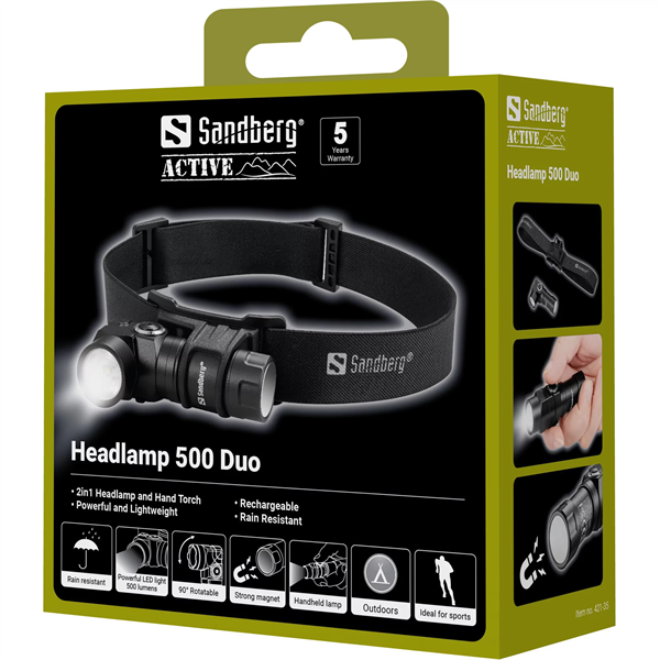 SANDBERG Headlamp 500 Duo (421-35)