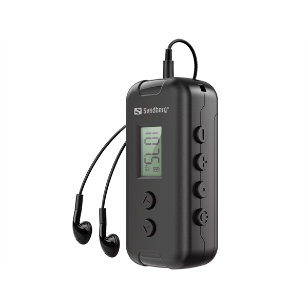 SANDBERG Rádió, Pocket Radio FM for AAA battery (421-00)