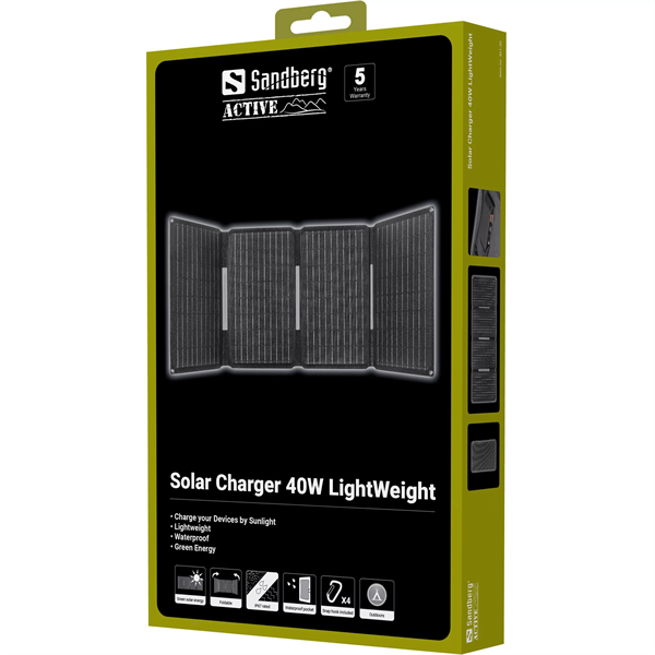 SANDBERG Solar Charger 40W Lightweight (421-20)