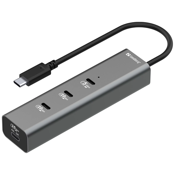SANDBERG USB-C Port, 5-in-1 MediaDock (136-78)