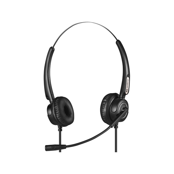 SANDBERG Headset mikrofonnal, USB+RJ9/11 Headset Pro Stereo (126-30)